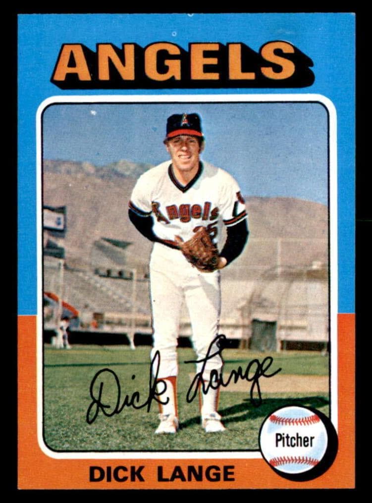 Dick Lange 1975 topps Topps
