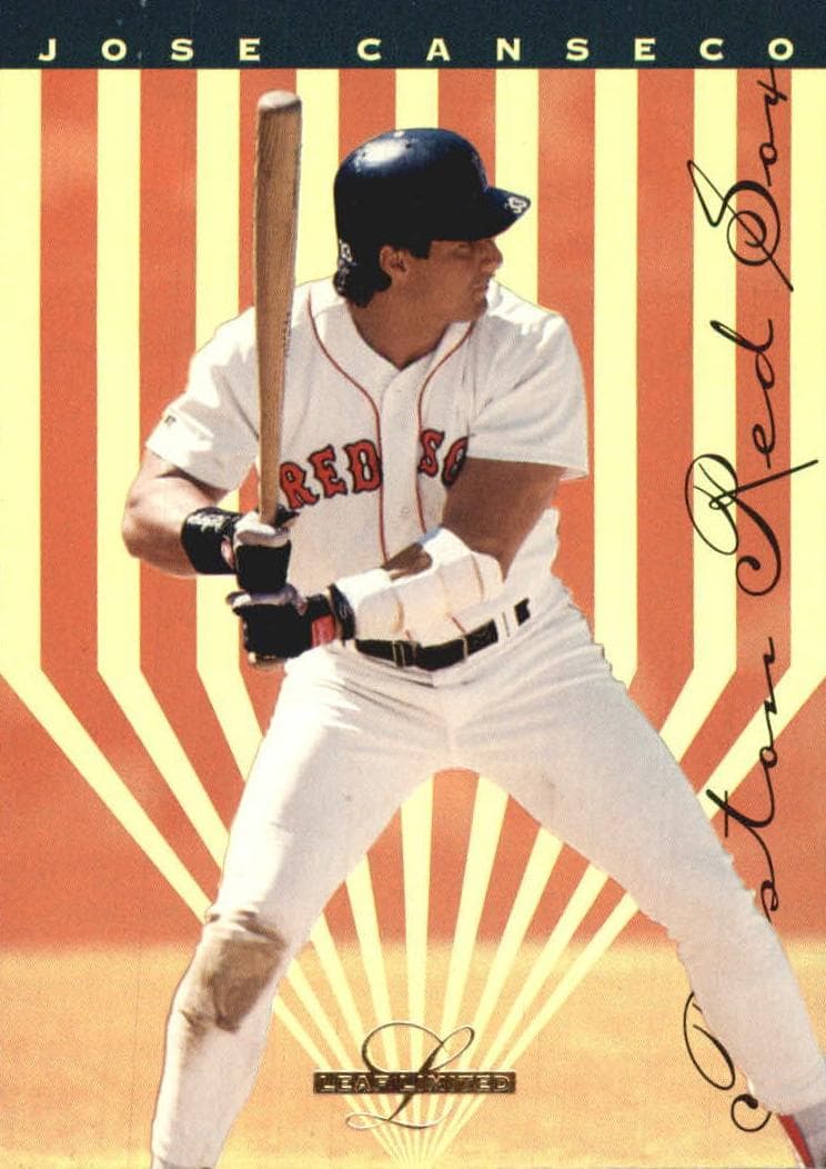 Jose Canseco 1995 leaf
