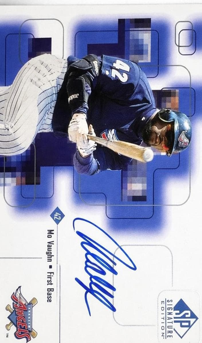 Mo Vaughn 1999 unknown SP Signature Edition
