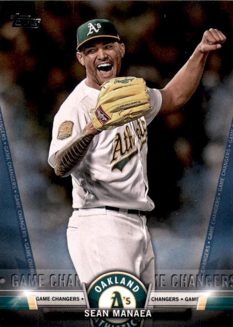 Sean Manaea trading card