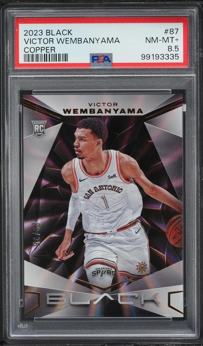 Victor Wembanyama 2023 panini Panini Black