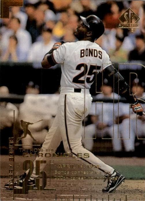 Barry Bonds 1999 unknown SP Authentic