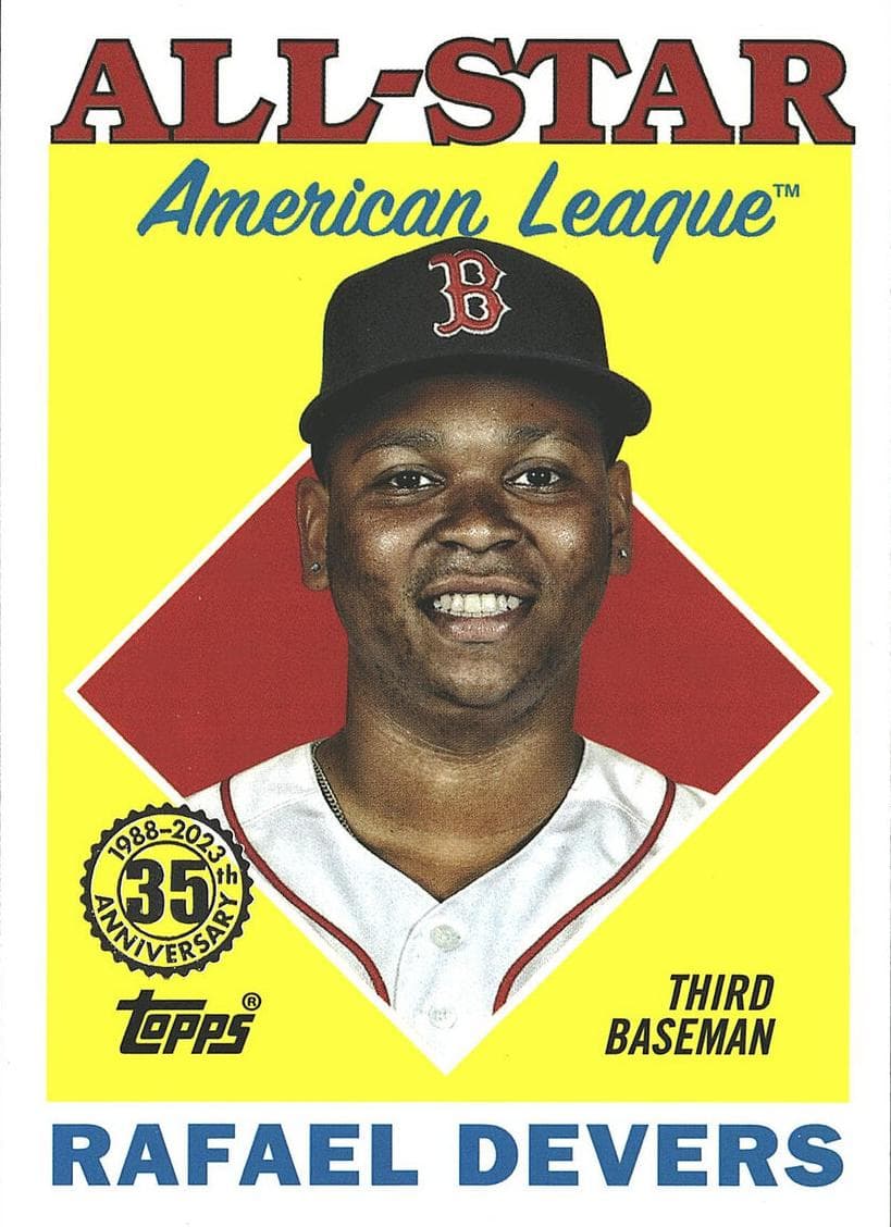 Rafael Devers 2023 topps Topps
