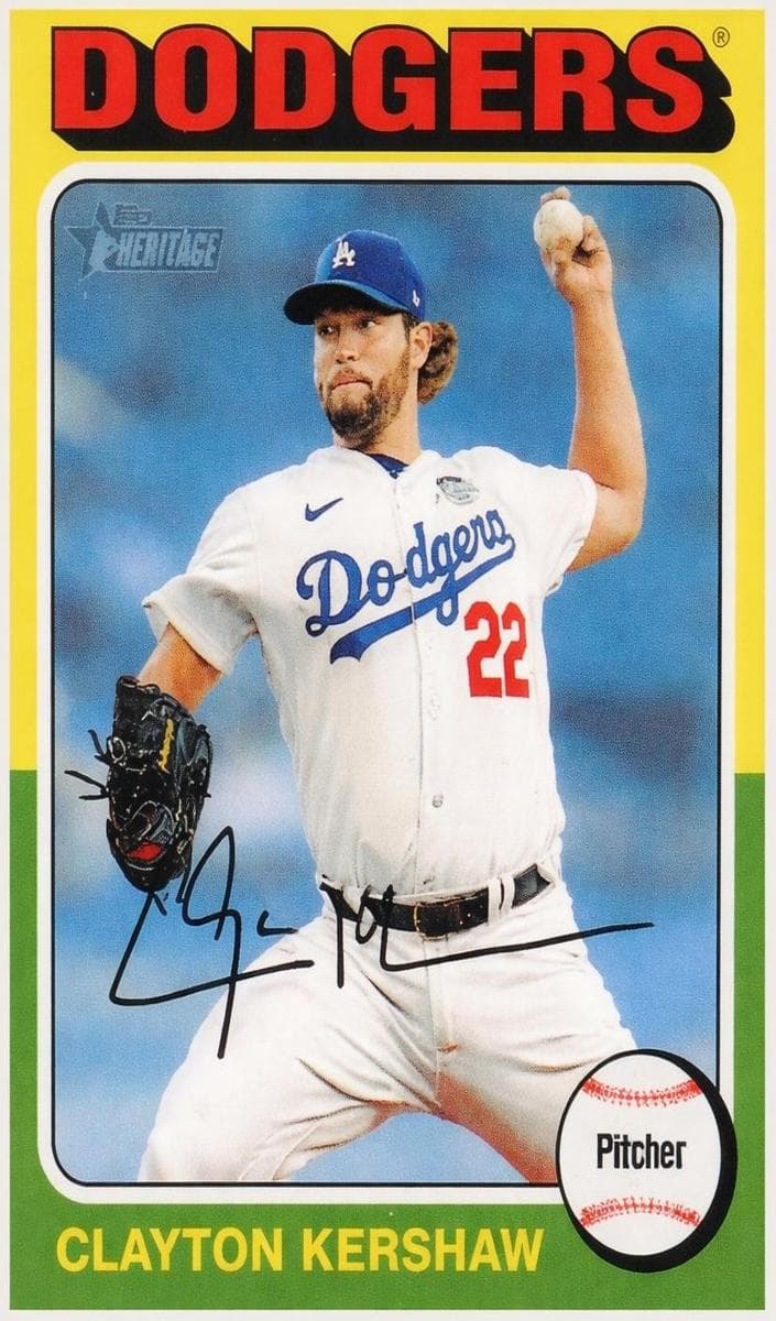 Clayton Kershaw #753D-23