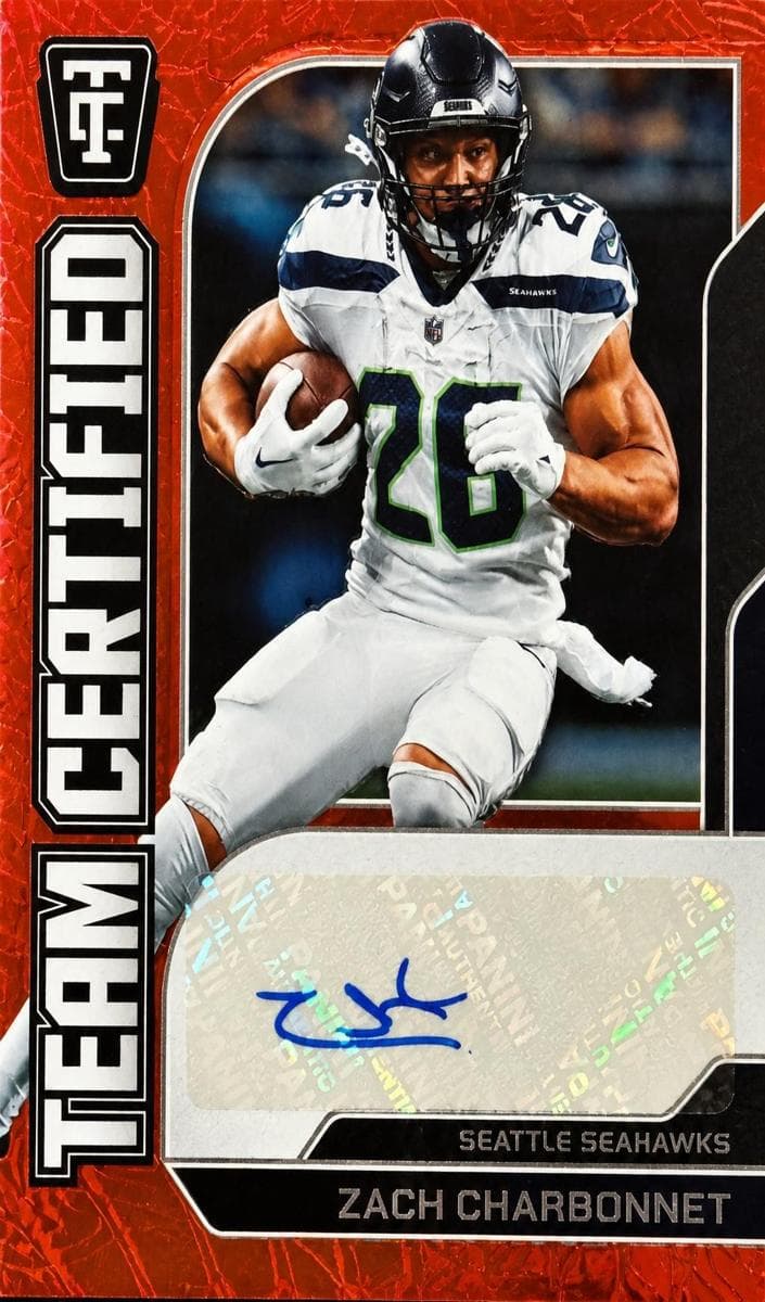 Zach Charbonnet 2024 panini Panini Totally Certified