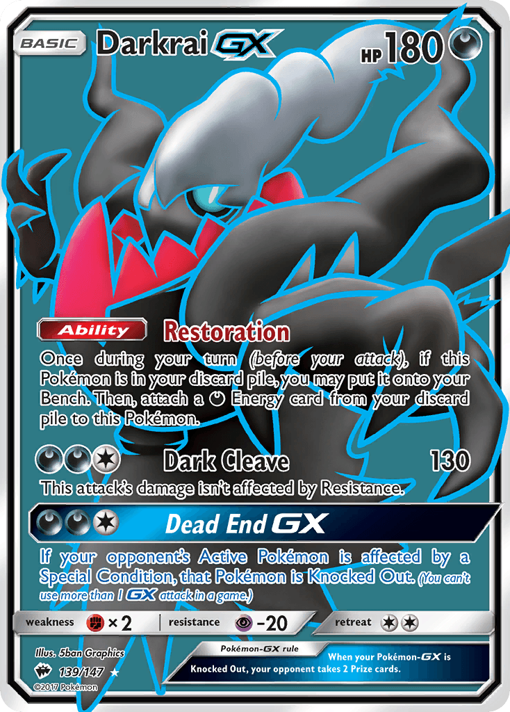 Darkrai GX #139
