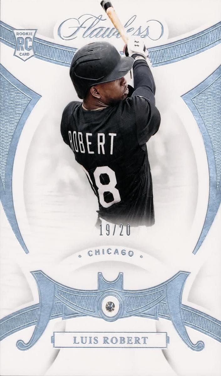 Luis Robert 2020 panini Flawless