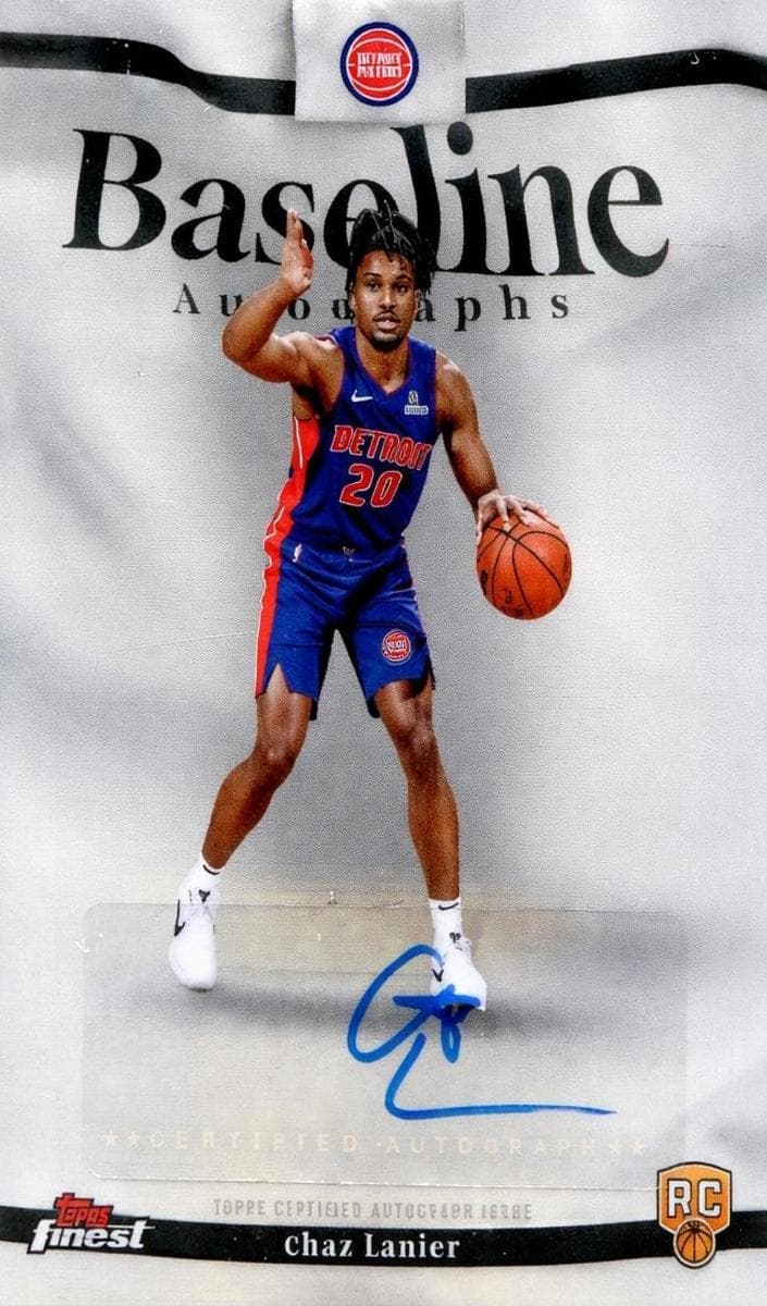 Chaz Lanier 2025 topps Topps Finest