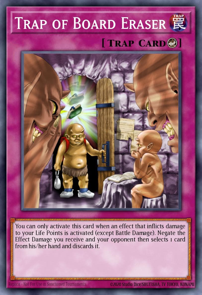 Trap of Board Eraser #TP5-EN009