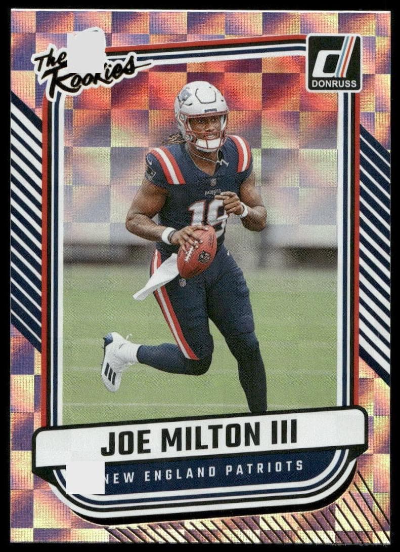 Joe Milton III 2024 panini Panini Donruss