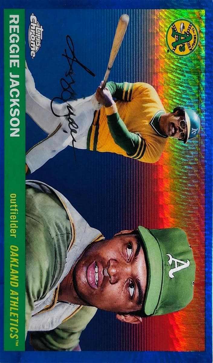 Reggie Jackson 2025 topps Topps Chrome Platinum
