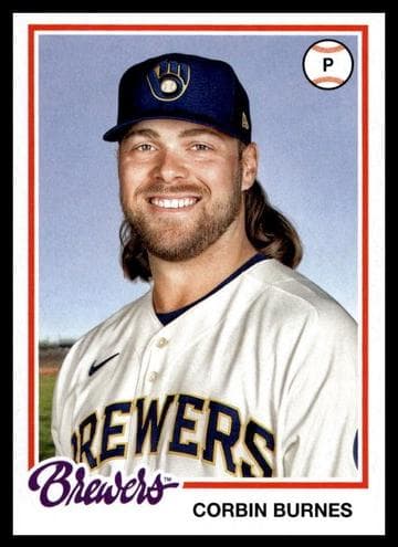 Corbin Burnes 2022 topps Topps Archives