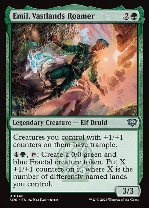 Emil, Vastlands Roamer 2026 Magic: The Gathering Secrets of Strixhaven