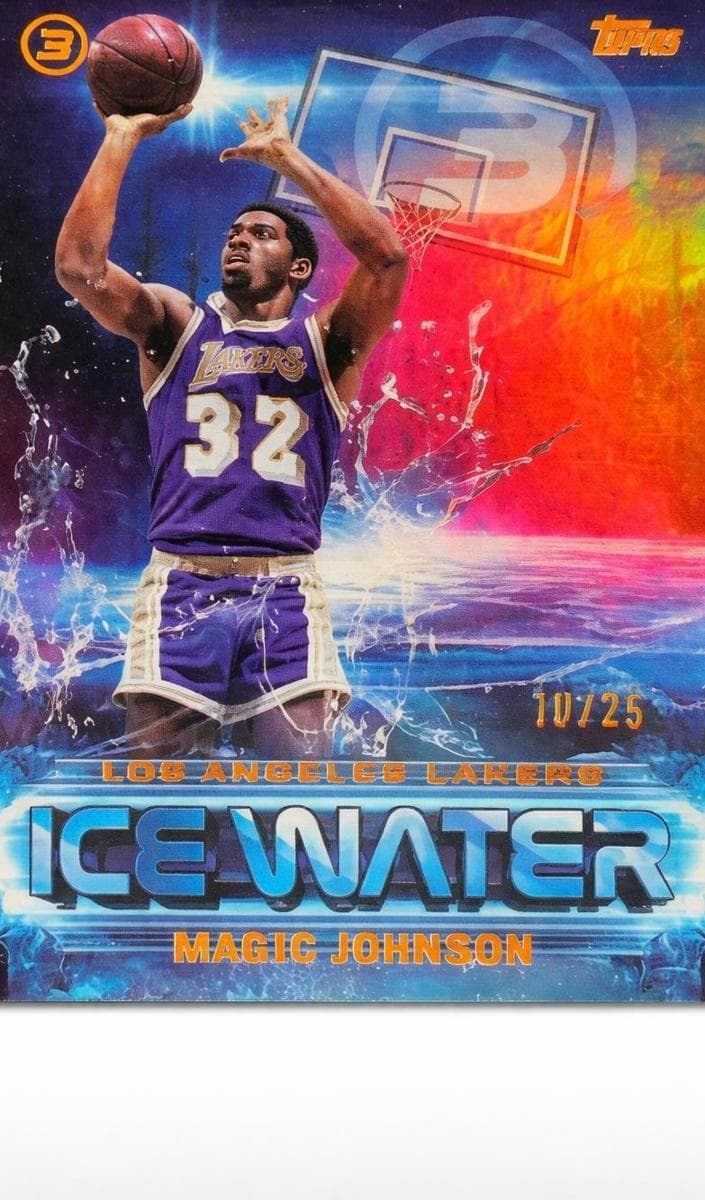 Magic Johnson 2025 topps Topps 3