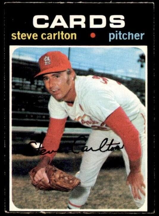 Steve Carlton 1971 topps O-Pee-Chee