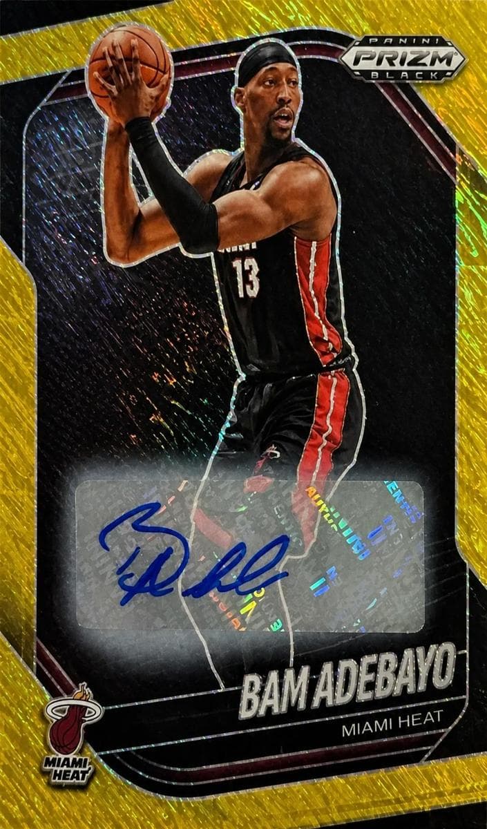 Bam Adebayo 2024 panini Panini Prizm Black