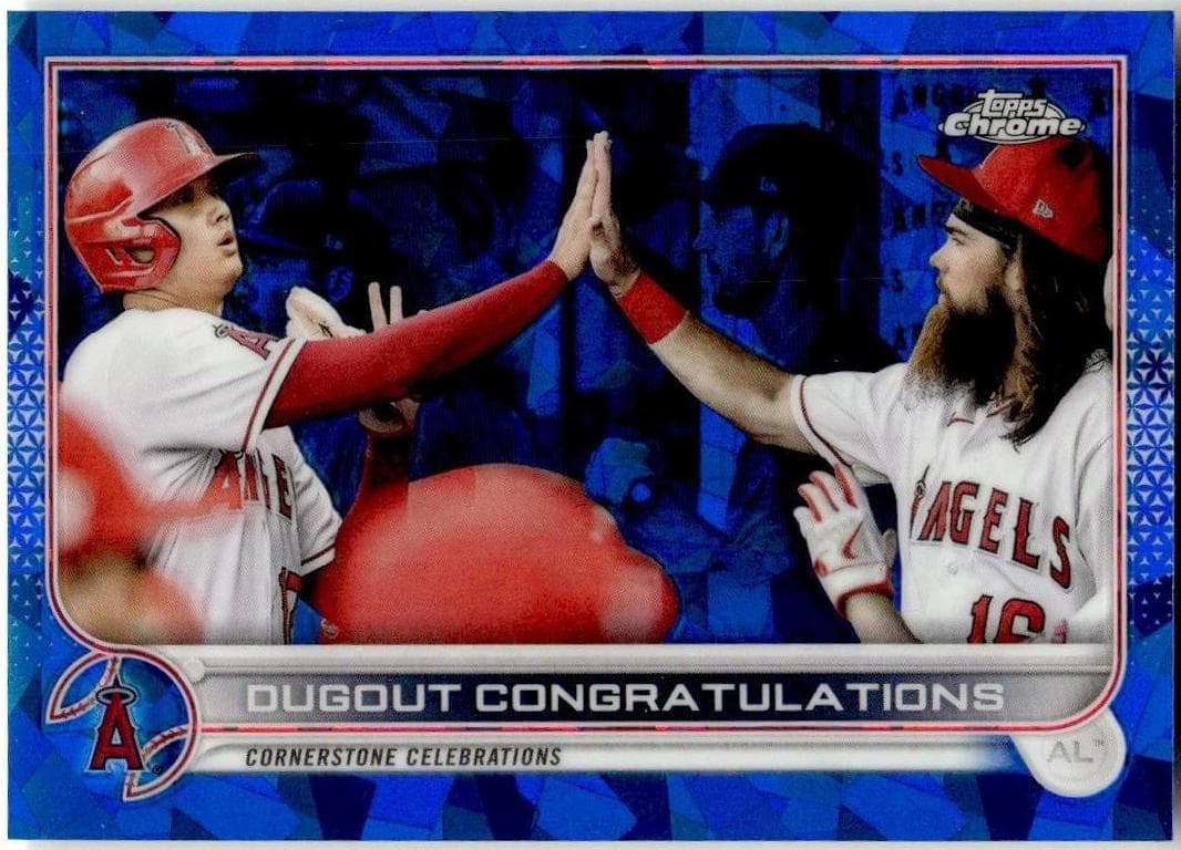 Dugout Congratulations 2022 topps Topps