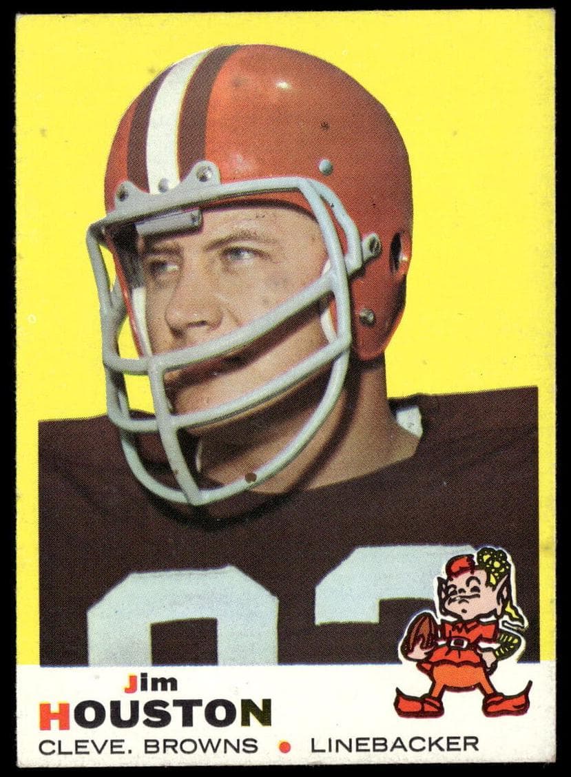 Jim Houston 1969 topps