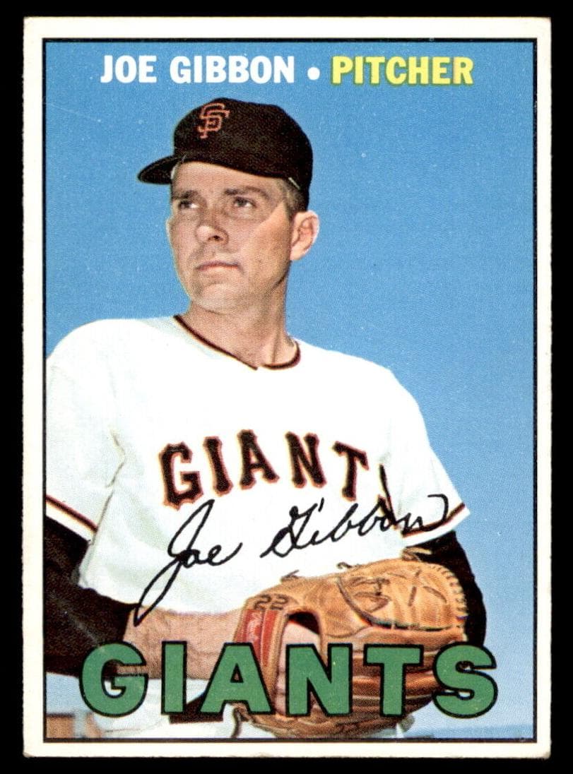 Joe Gibbon 1967 topps Topps
