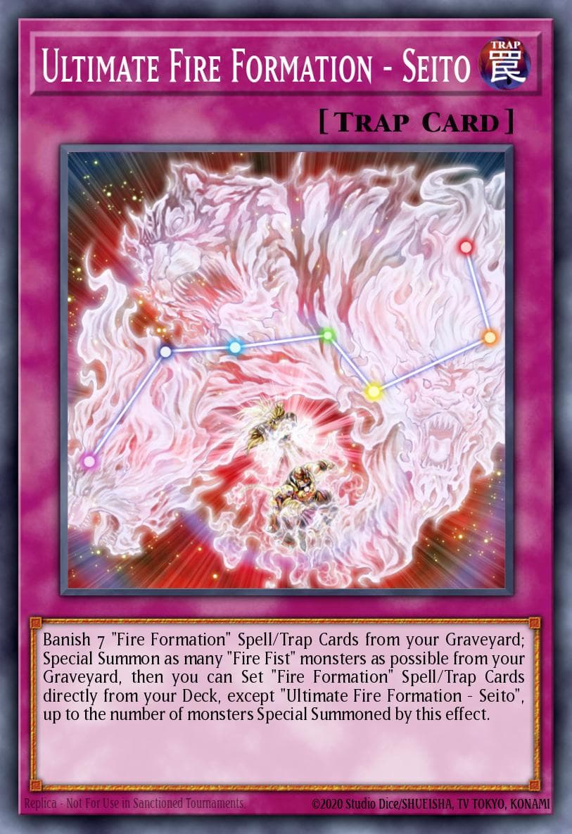 Ultimate Fire Formation - Seito 2012 Yu-Gi-Oh!