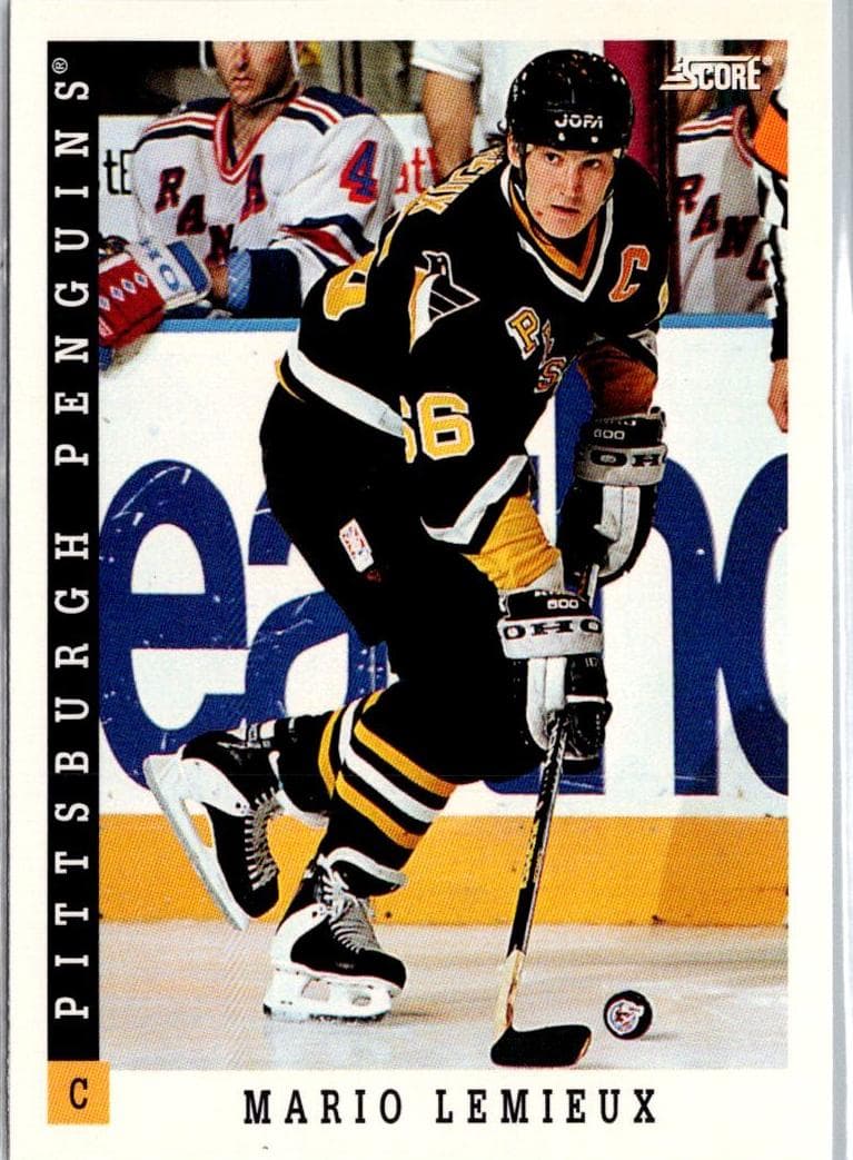 Mario Lemieux 1993 panini