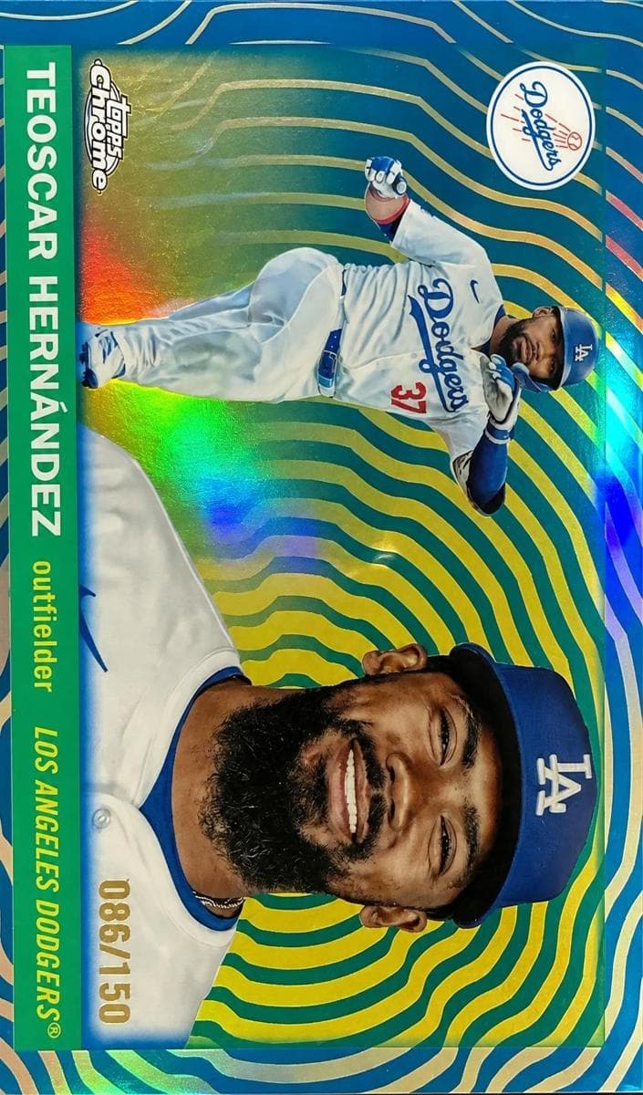 Teoscar Hernández 2025 topps Topps Chrome Platinum