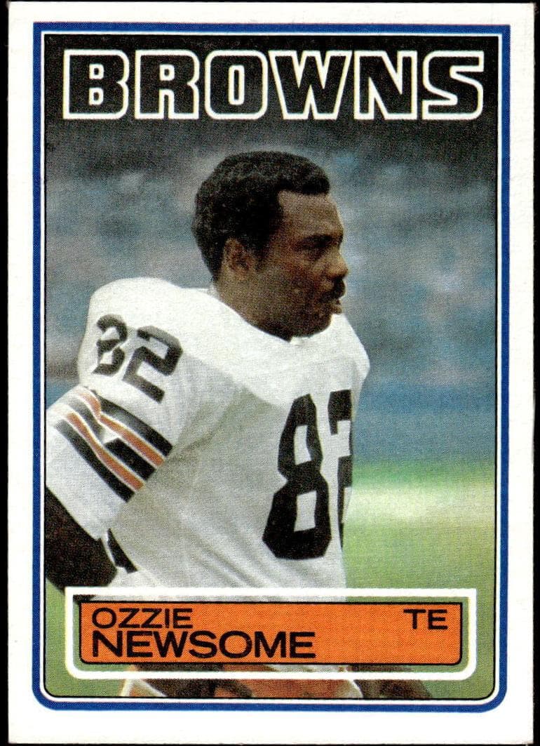 Ozzie Newsome 1983 topps Topps
