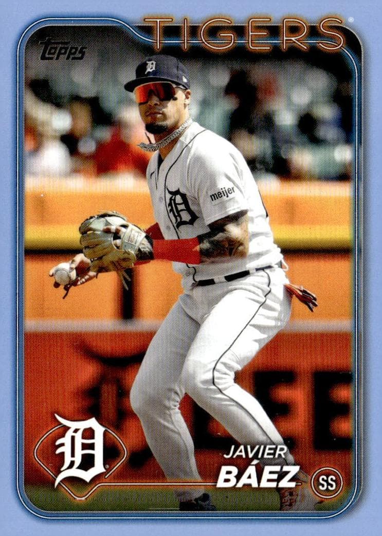 Javier Baez trading card