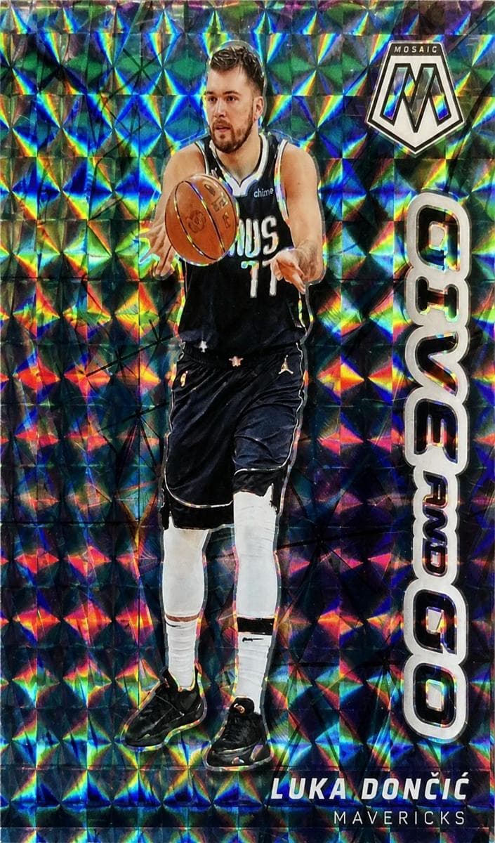 Luka Doncic 2022 panini Panini Mosaic