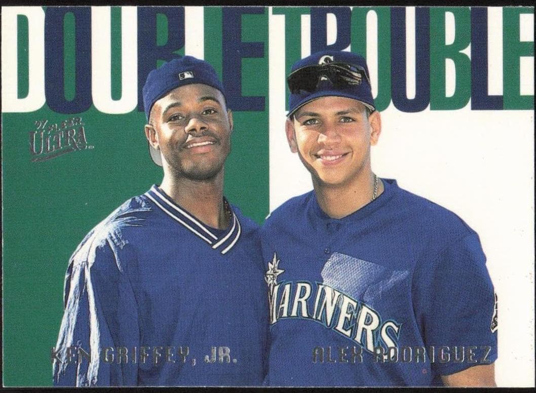Ken Griffey Jr. / Alex Rodriguez 1997 fleer