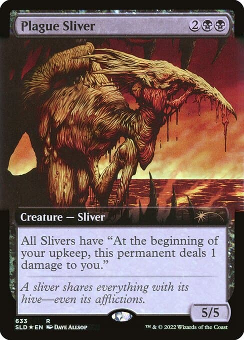 Plague Sliver 2019 Magic: The Gathering Secret Lair Drop