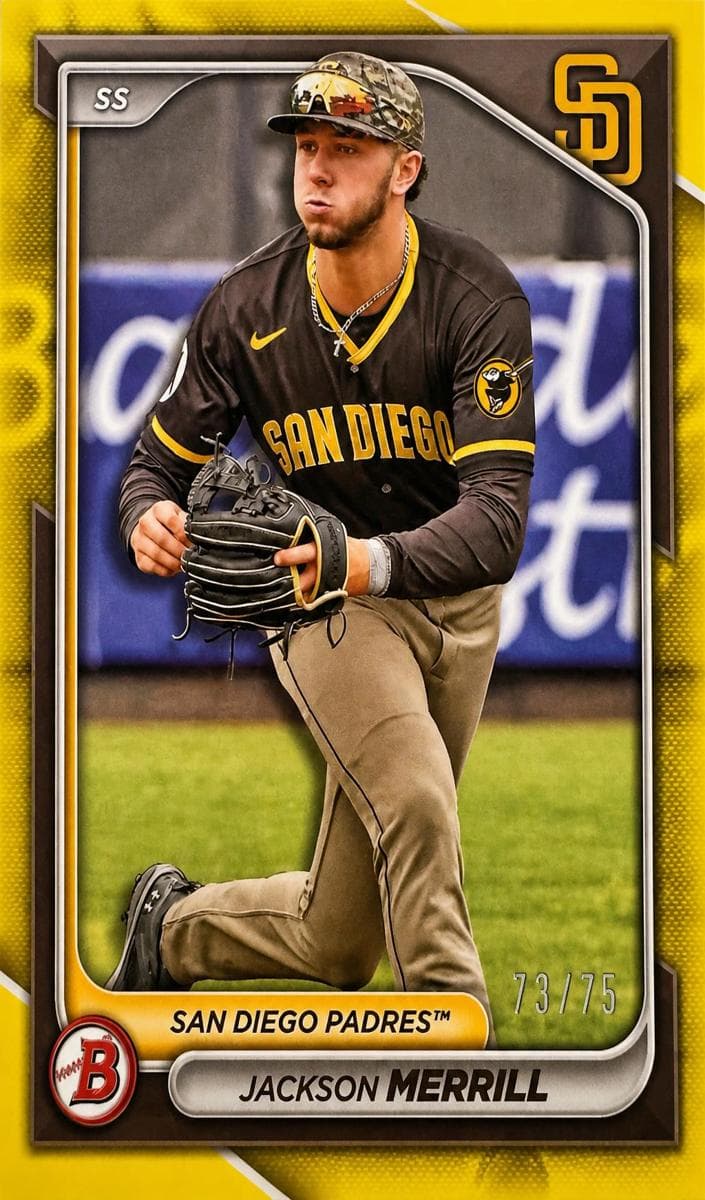 Jackson Merrill 2024 bowman Bowman