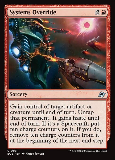 Systems Override 2025 Magic: The Gathering Edge of Eternities
