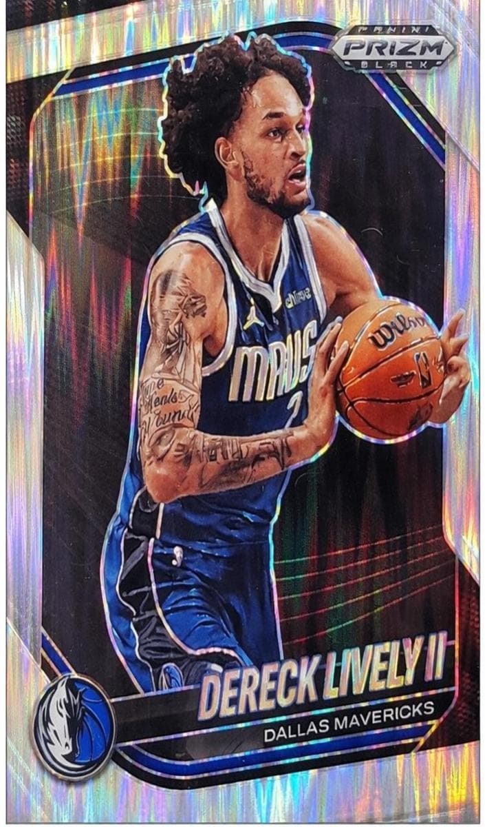 Dereck Lively II 2024 panini Panini Prizm Black