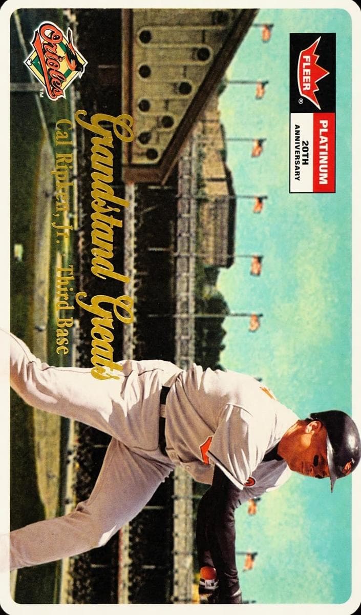 Cal Ripken Jr. 2001 fleer Fleer Platinum