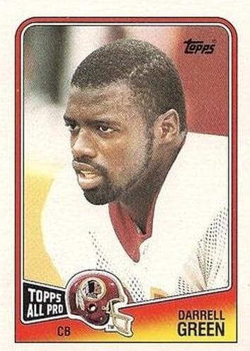 Darrell Green 1988 topps Topps