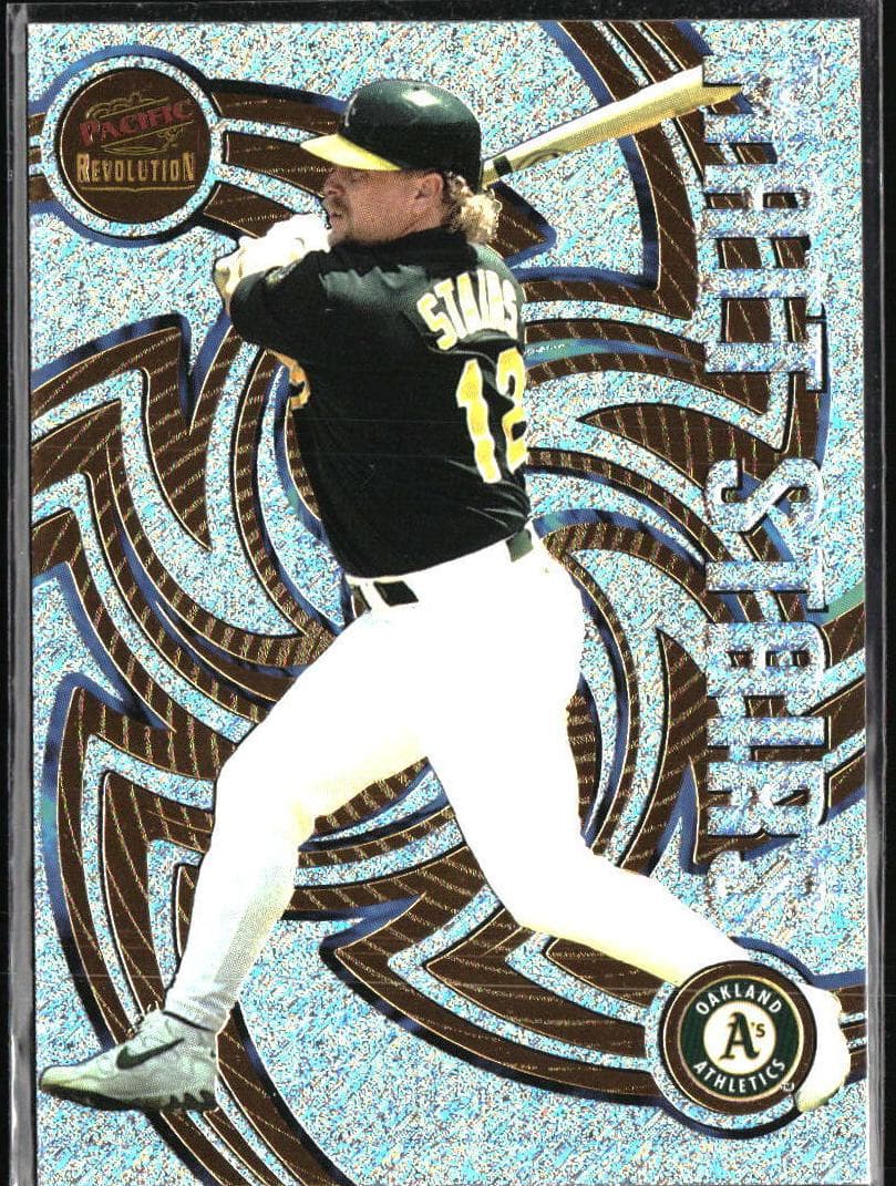 Matt Stairs 1998 panini Pacific Revolution