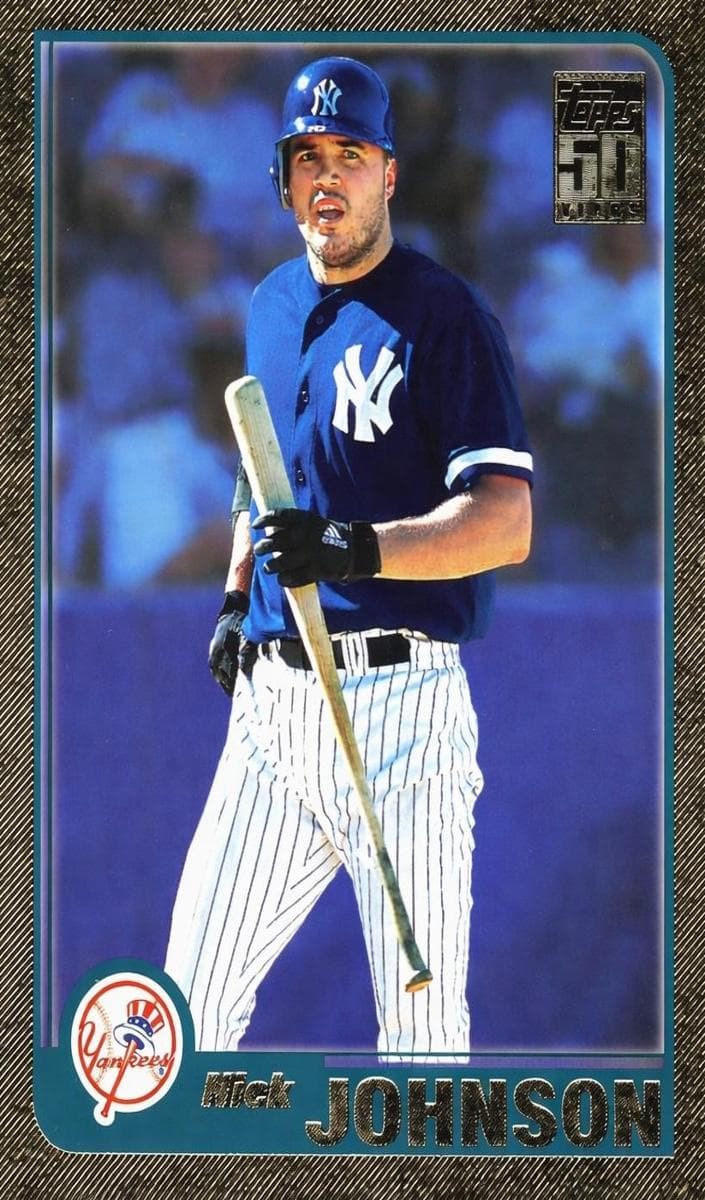 Nick Johnson 2001 topps Topps Traded & Rookies
