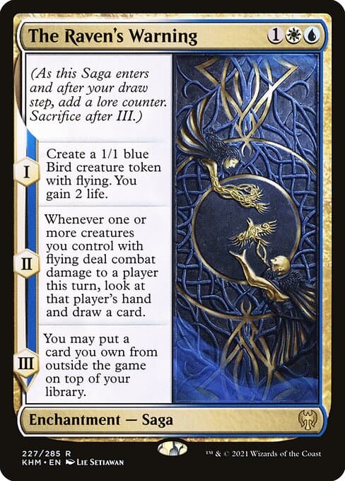 The Raven's Warning 2021 Magic: The Gathering Kaldheim