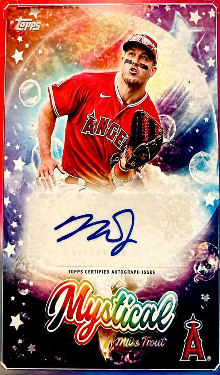 Mike Trout 2024 topps Topps Update