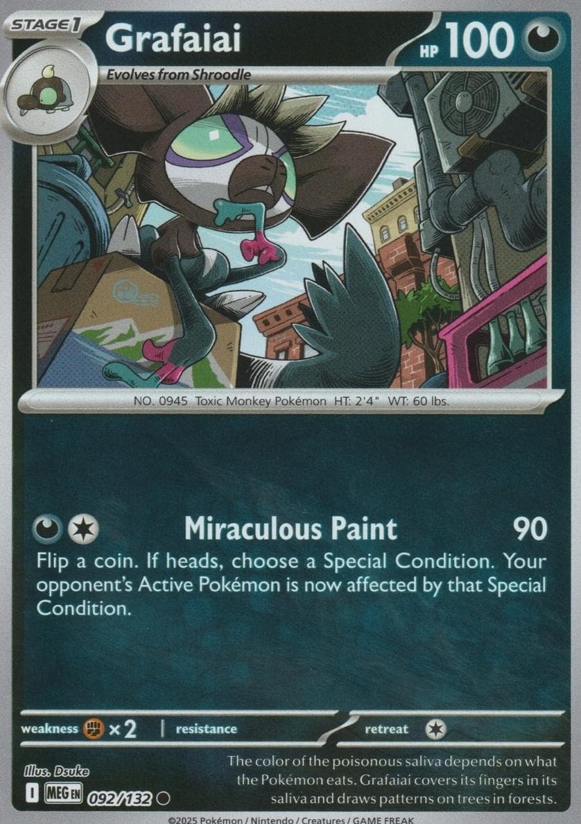Grafaiai trading card