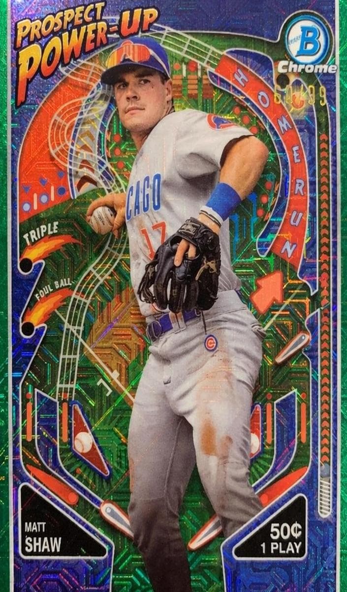 Matt Shaw 2024 bowman Bowman Chrome