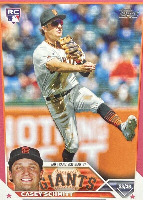Casey Schmitt trading card