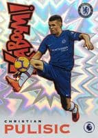 Christian Pulisic 2019 panini Prizm Premier League Kaboom!