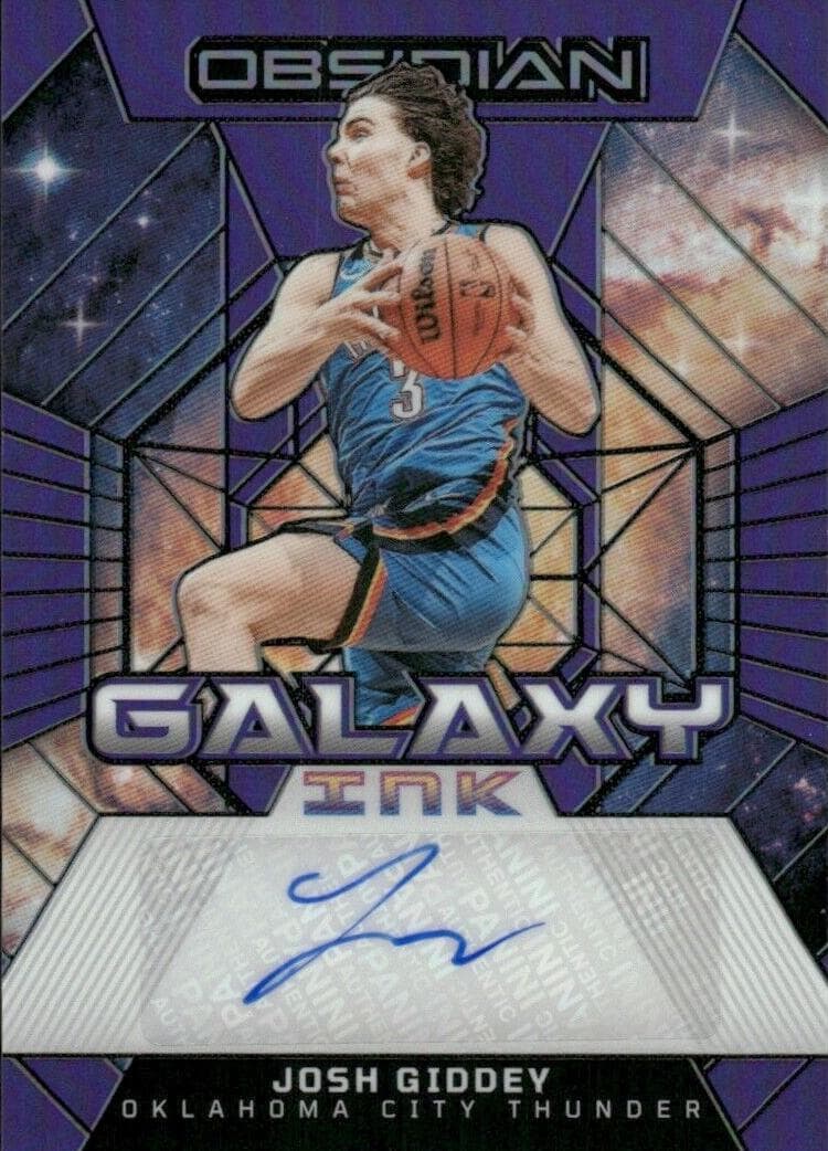 Josh Giddey 2023 panini Obsidian
