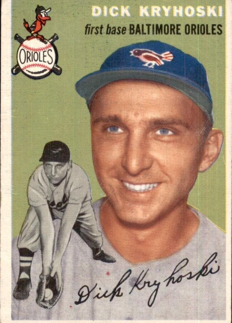 Dick Kryhoski 1954 topps Topps