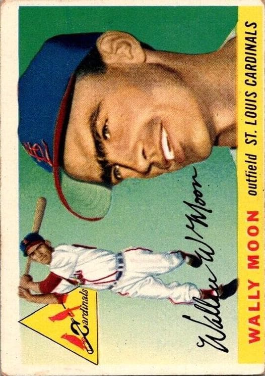 Wally Moon 1955 topps Topps