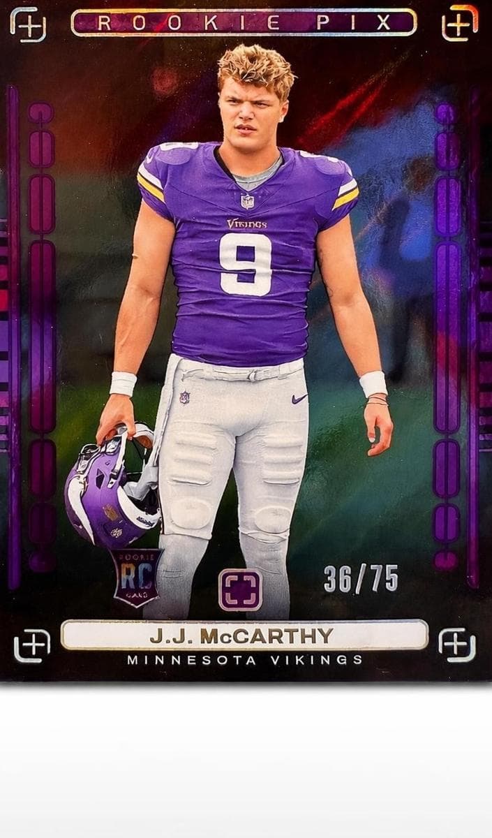 J.J. McCarthy 2024 panini Panini Photogenic