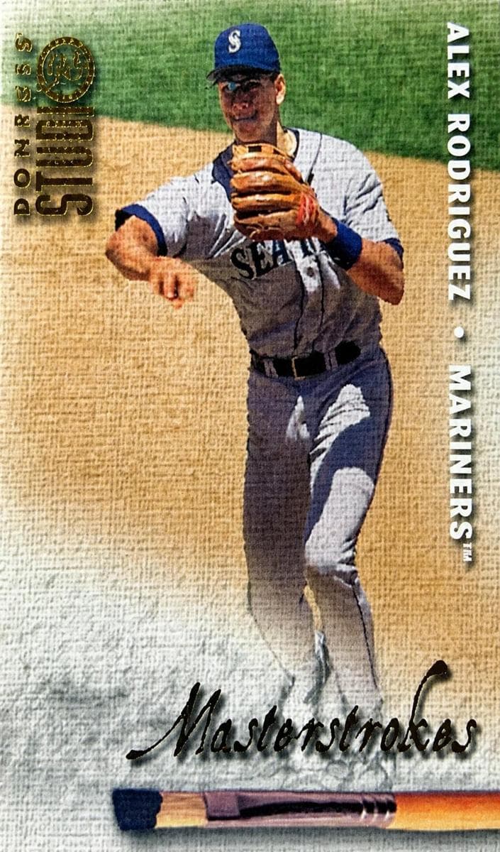 Alex Rodriguez 1998 panini Donruss