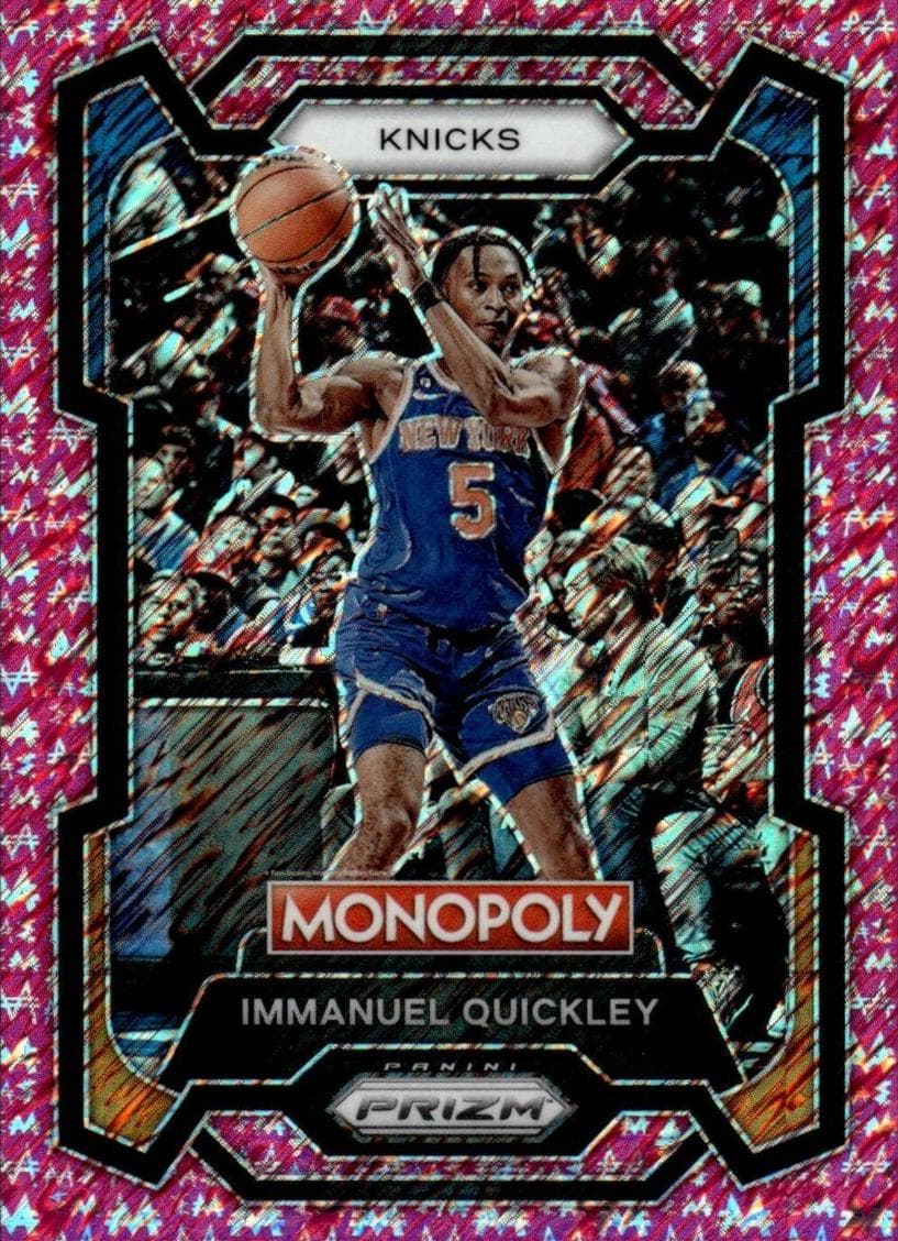 Immanuel Quickley 2023 panini Panini Prizm Monopoly